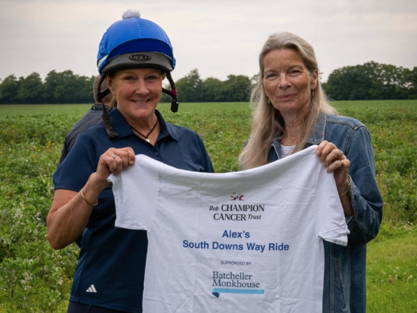 Alex Embiricos’ Ride the South Downs Way 100 mile challenge raised over £13,000 for The Bob Champion Cancer Trust